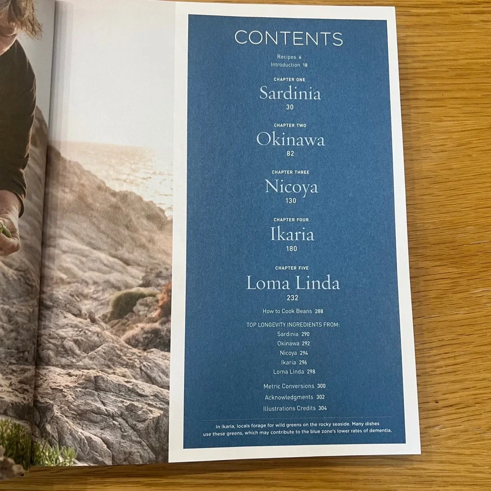 The‎ Blue Zones Kitchen Cookbook National Geographic Longevity Health Buettner